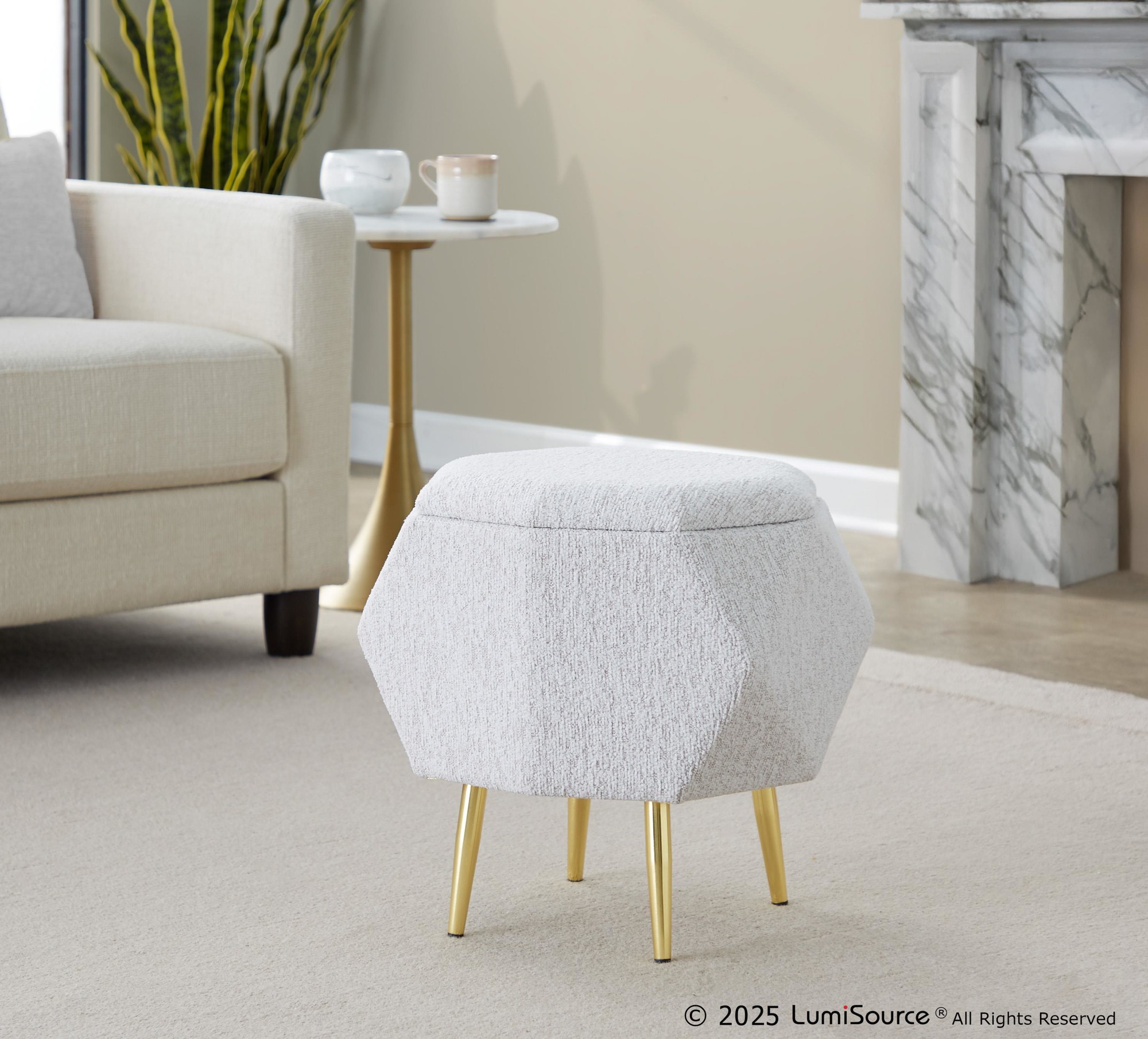 Diamond Ottoman